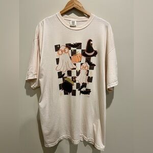 Comfort Colors Cream Halloween Graphic Tee